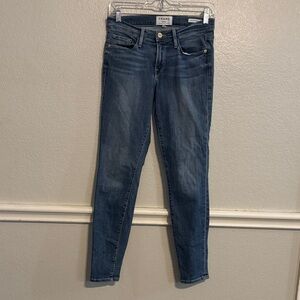Frame Denim Women's Dark Blue Skinny Jeans